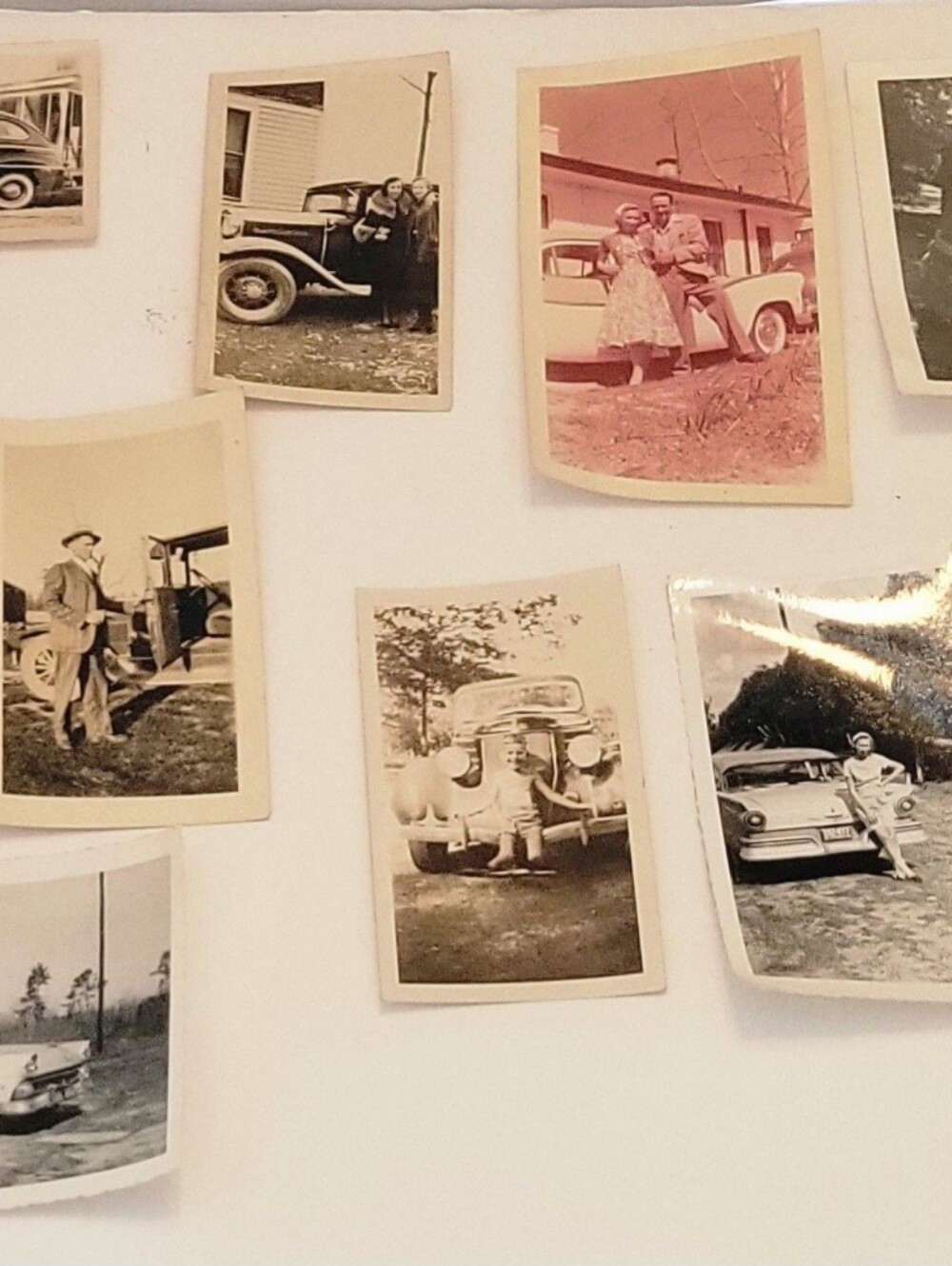 Vintage Photo Wall Decor Set - Neutral Toned Prints